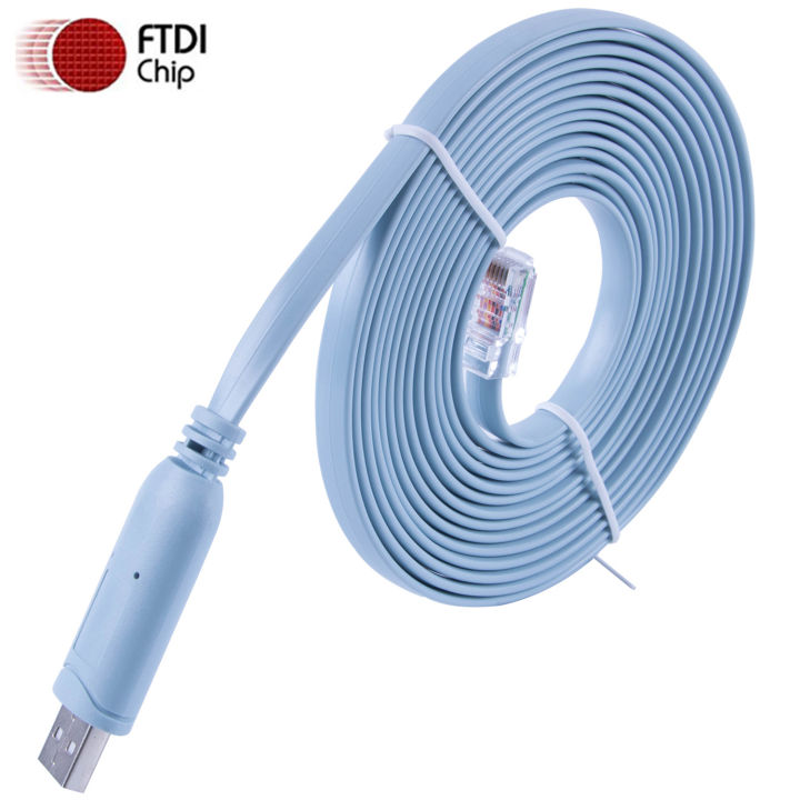 Ftdi%20Usb%202.0%20Db9%20To%20Rj45%20Rs232%20Serial%20Console%20Router%20Blue%20Cable%20For%20Cisco%20-Link%20-%20Image%207