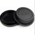 Front Body Cap Rear Lens Cap For Canon All Dslr Camera.