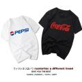 Coca-cola MemorialTT-shirt Pepsi Clothes for Men and Women Couple Fashion. 