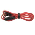 Replacement Earphone Cable for Beats Mixr/Solo HD Headphones with Remote Control Talk and Volume +/- Male-Male Audio Wire T84D Creek. 