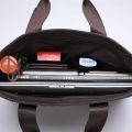 Men's Business Briefcases PU Leather Shoulder Messenger Bags Travel Handbag Totes For Macbook 13.3 14 15.4 inch Male Laptop Bag.