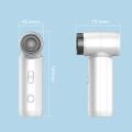 80000RPM Portable Electric Air Duster Mini Turbo Fan 4500mAh Rechargeable Jet Blower for Keyboard Cleaning Camping BBQ. 