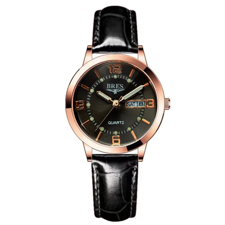 Leather%20Strap%20Dual%20Calendar%20Life%20Waterproof%20Ladies%20Watch%20Luminous%20Week%20Calendar%20Function%20Women's%20Fashion%20Quartz%20Watch%20Date%20Watch%20-%20Image%209