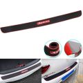 【Xiaofeng】Beziel car rear bumper protector sticker rubber strip SUV trim cover car back bumper protector sill car styling.