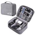 Travel Digital Storage Bag Portable Electronic Accessories Cable Organizer Bag Power Charger Pouch Zipper Box Case USB Cable Bag.
