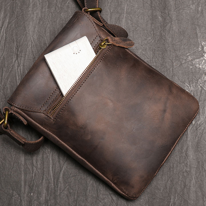 Vintage%20Brown%20Crossbody%20for%20Men%20Genuine%20Leather%20Men's%20Casual%20Shoulder%20Bag%20Fashion%20Design%20Sling%20Bag%207.9%20inch%20ipad%20Phone%20Bag%20-%20Image%205