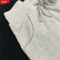 Women's Sweatpants Capri Length Drawstring Waist with Side Pockets Cropped Jogger Running Pant.