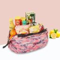 Double Belt Waterproof Foldable Bag Reusable Grocery Bags Washable Travel Storage Bags Large-capacity Portable Beach Bag Supermarket Tote Bag Eco-friendly Shopping Bag Shoulder/Hand Travel Bag.