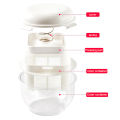 Coffee Yogurt Filter Maker Self-Made Greek- Yogurt Soybean Milk Cheese Whey Separator Water Draining Fine Mesh Strainer jingu. 