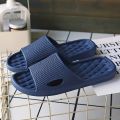 Men Indoor Home Slippers Summer Non-slip Flip Flops Bath Slippers Couple Family Flat Shoes Hotel Sandal Slides.