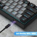 MageGee 60% Customized Wired Mechanical Keyboard, STAR61 Gaming Keyboard, Laptop Office Keyboard. 