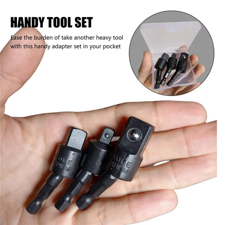 6PC%20Wobble%20Socket%20Adapters%20Universal%20Joint%20Swivel%20Socket%20Set,%201/4%20Inch%20Hex%20to%201/4%203/8%201/2%20Square%20Socket%20Drives%20-%20Image%207