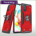 Phone Case Ring Stand Casing Shockproof Protection Cellphone Back Cover Shell For Samsung A51 5G & Samsung A71 5G. 