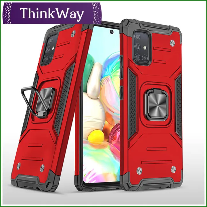 Phone%20Case%20Ring%20Stand%20Casing%20Shockproof%20Protection%20Cellphone%20Back%20Cover%20Shell%20For%20Samsung%20A51%205G%20&%20Samsung%20A71%205G%20-%20Image%202