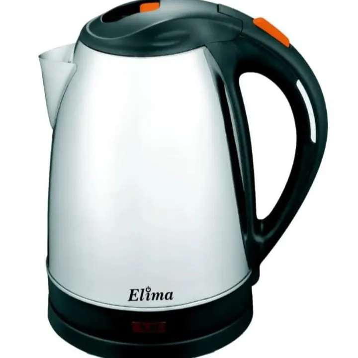 Elima EMK-108 1.5 Litre High Grade Electric Kettle. - Electric Kettle - Powe 1500w - Stainless Steel Body