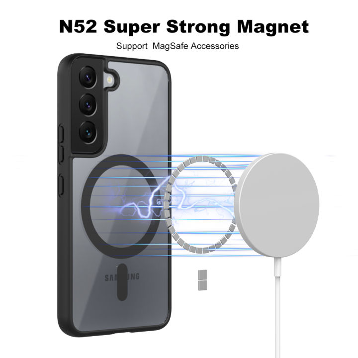 Samsung%20Galaxy%20MagSafe%20Compatible%20Shockproof%20Transparent%20Slim%20Fit%20Wireless%20Charging%20supported%20Frosted%20Border%20Phone%20Back%20Case%20Mobile%20Cover%20(Samsung%20Galaxy%20S24%20Ultra%20S24+%20S23%20Ultra%20S23%20Fe%20S23+%20S22%20Ultra%20S22%20Plus%20A15%20A16%20A35%20A55%20A25%20A26%20A56)-Banglar%20Gadget%20-%20Image%206