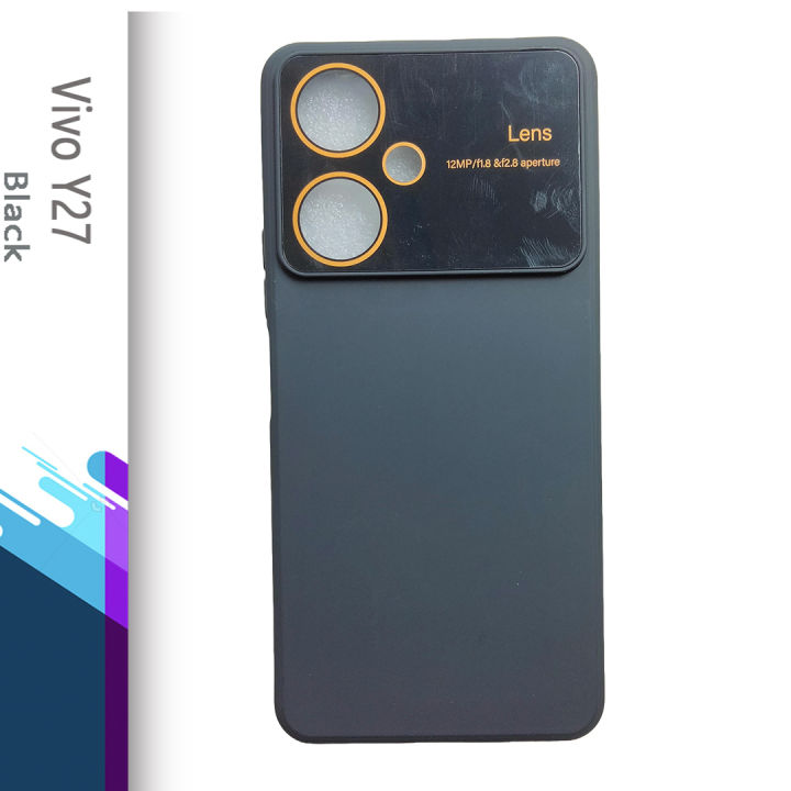 Yonpor Silicone Case For Vivo Y27 - Big Window Fine Lens Hole multicolor Frame Silicone Protect Mobile Back Cover Soft Case