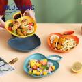 Dessert Serving Dish Multi-functional Fruit Shape Dish Ideal for Serving Sauces Snacks Desserts More Kitchen Supplies for Southeast Asian Buyers Serving Plate with Sauce Holder. 