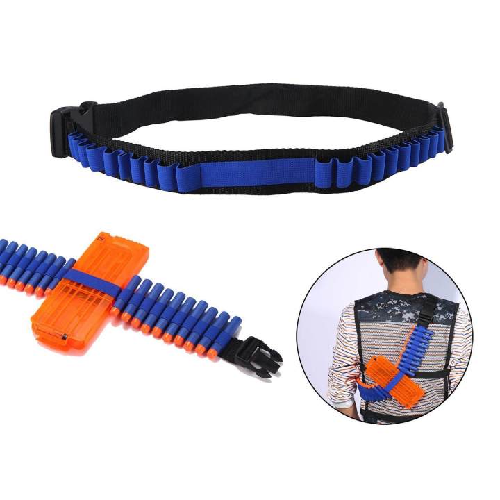 Bullet Shoulder Strap Foam Darts Bandolier for Nerf N-strike Elite