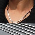 Skab Perfect Rice Chain for Boys and Men Plated Stainless Steel Chain. 