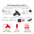 SanDisk Ultra Dual Drive OTG Pendrive Type-C with USB 3.1 32GB 64GB 128GB 256GB Flash Drive for Smartphone Laptop USB Stick.