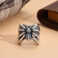 Punk Style Spider Opening Ring for Men Dominant Trendy Fashion Animal Rings Jewelry Boyfriend Gifts Accessories.