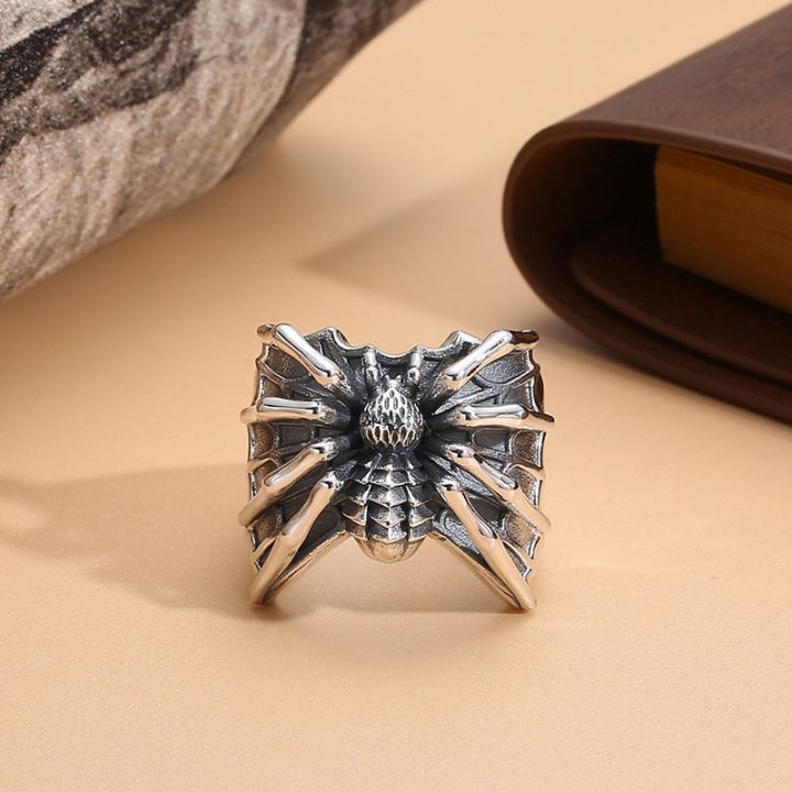 Punk%20Style%20Spider%20Opening%20Ring%20for%20Men%20Dominant%20Trendy%20Fashion%20Animal%20Rings%20Jewelry%20Boyfriend%20Gifts%20Accessories%20-%20Image%202