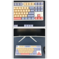 132 Keys PBT Keycaps Dye-Sublimation Key Caps XDA Keycap Kits for Mechanical Keyboard.