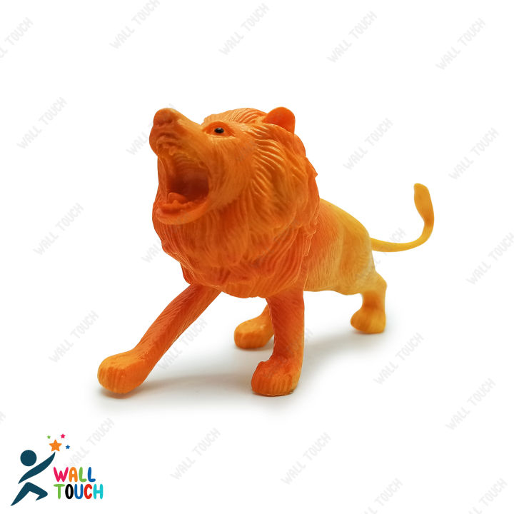 Plastic%20Mini%20Jungle%20WILD%20Animals%20Toys%206%20Piece%20Set%20Animal%20Figure%20Collection%20For%20Kids%20-%20Image%205