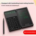 Mini Foldable 12-Digit Scientific Calculators with 5Inch LCD Notepad Writing Pad With Stylus For Students Office MuXiaRe.