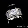 Wedding Ring Ring Wedding Jewelry Men's Knot Luxury Men's Ring 925 Sterling Silver 8mm Lab Diamond Setcosplay. 