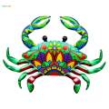 2x Metal Wall Art Decor Decorative Sculpture for Garden Fence Bathroom. 
