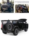 1:24 for Hummer EV SUV Off-Road Alloy Car Die Cast Toy Car Model Sound and Light Children's. 