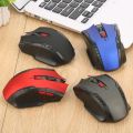 Wireless Mouse Plug And Play Long Standby Time Ergonomic 6 Button Sensitive Computer Accessories Wireless 2.4GHz Wireless Optica. 