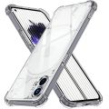 For Nothing Phone 1, Nothing Phone 2, Nothing Phone 2A, Nothing Phone 3A, Nothing Phone 3A Pro Shockproof Airbags Transparent Soft Clear Case Cover Nothing Phone 1,2,2a,3a,3a Pro Back Cover Transparent Soft Silicone Back Case.