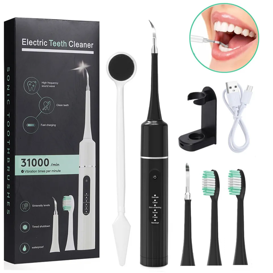 Sonic Electric Toothbrush - Dual purpose dental cleaner ...