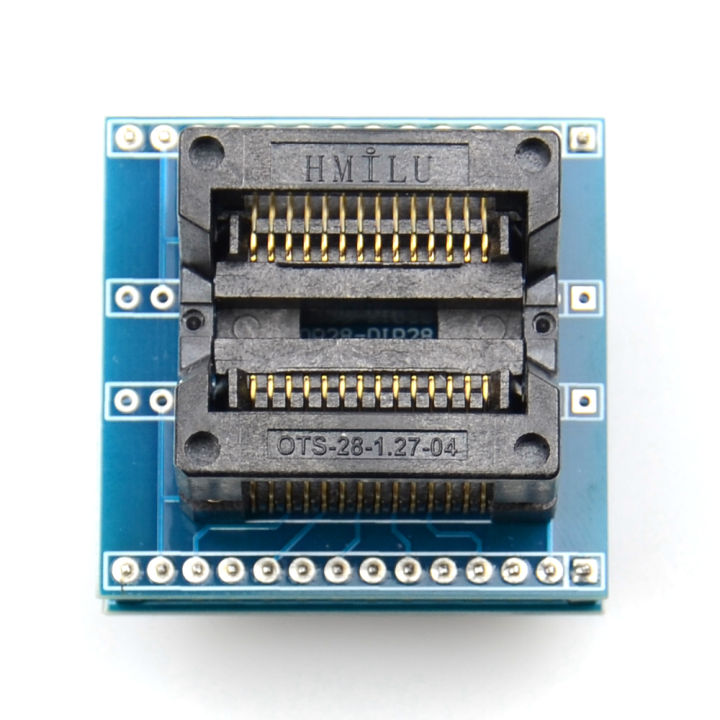 【DIV MALL】SOIC28 SOIC 28 SOP28 DIP28 Programmer Adapter Socket Body Width 7.5MM 300MIL IC SOCKET CONVERTER Test Chip High Quality
