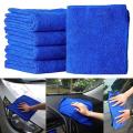 10PCS Microfiber Towel Cleaning Cloth Plush Fiber Household Cleaning  Towel. 