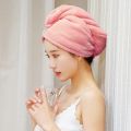 Magic Hair Wrap Bath Salon Towels Fast Drying Absorbent Cap For Women And Girls.