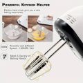 Versatile 7-Speed Electric Hand Mixer - Portable Kitchen Appliance for Baking and Cooking with US Plug. 