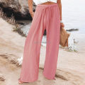 Ladies High Waist Sweatpants Women's Straight Pant.