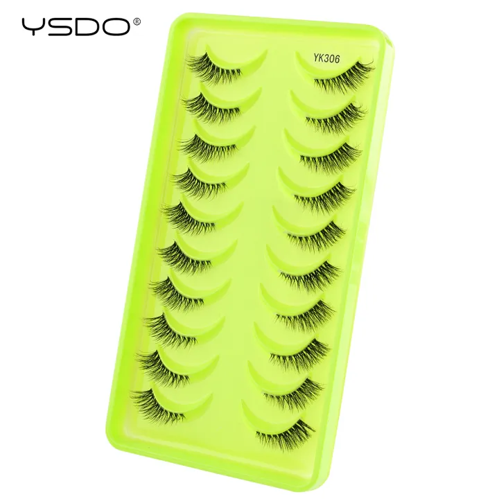 YSDO%20False%203D%20Mink%20Half%20Eyelashes%203-10%20Pairs%20Eyelash%20Extension%20Natural%20Long%20Makeup%20Maquilagem%20Half%20Lashes%20Soft%20Faux%20Cils%20-%20Image%204