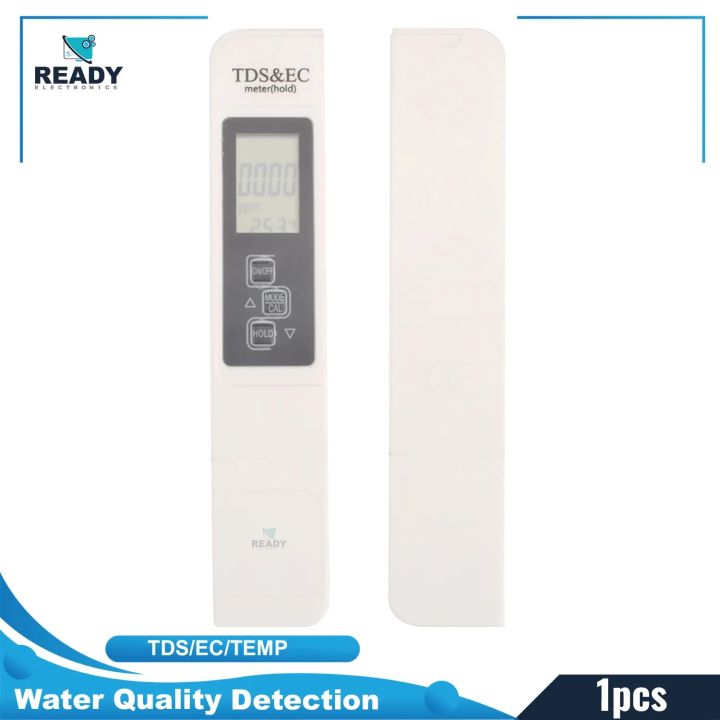 TDS Meter (Water Purity Testing Meter) TEMP/PPM LCD Digital TDS Meter Tester Filter Pen