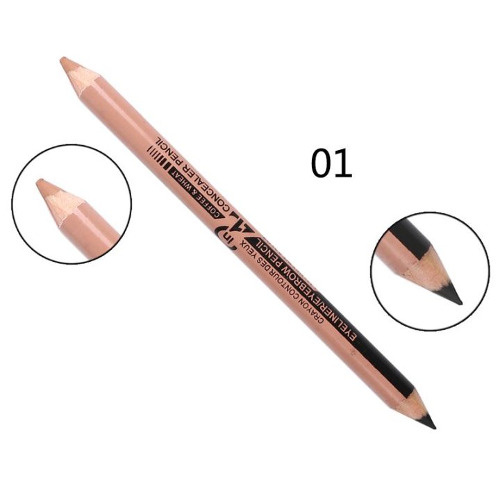 Menow Two in One Eyebrow Pencil - 1 (1 pcs)