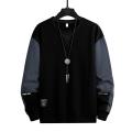 Men's Hoodies Fashion Men Patchwork Sweatshirt O Neck Brand Clothing Male Harajuku Streetwear  Hop Oversize Hoodie Srtswear. 