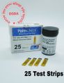 PalmCheck Blood Glucose Monitor Test Strips- 25 Test-Glucometer Test Strips-Glucose Machine Strips. 