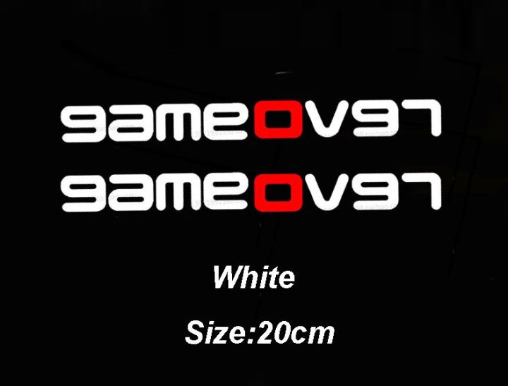 2psc%20gameover%20Car%20windows%20sticker%20car%20sticker%20for%20revo%20volkswagen%20golf%20passat%20B5%20B6%20B7%20Golf%20MK4%20MK6%20MK7%20CC%20R20%20R32%20R36%20-%20Image%202