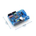 L298P DC Motor Controller Module Drive Shield Expansion Board For Arduino UNO. 