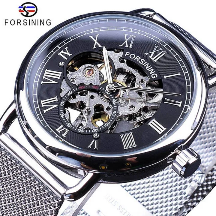 Forsining%20Classic%20Black%20Skeleton%20Clock%20Mesh%20Band%20Design%20Waterproof%20Men's%20Mechanical%20Watches%20Top%20Brand%20Luxury%20Montre%20Homme%20-%20Image%202