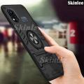 Protect Cover For Infinix Hot 11S case Hard Armor Metal Phone Cases Magnetic Holder Ring Cover For Infinix Hot 11S Back Cover. 